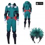 Vestito Maschera Carnevale Simil My Hero Costume Cosplay Deku Accademia MYHER02